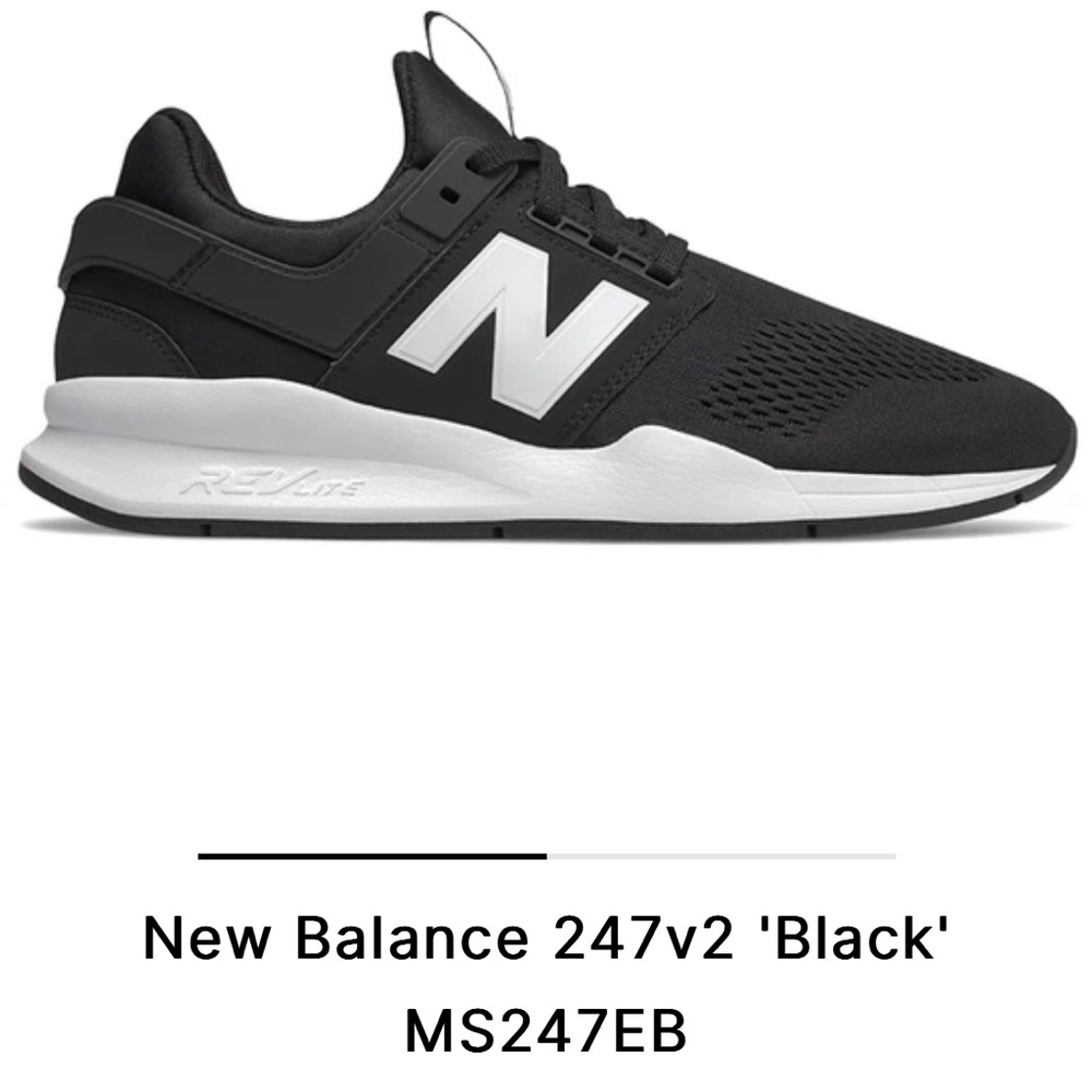 New Balance 247v2 'Black' MS247EB M9.5